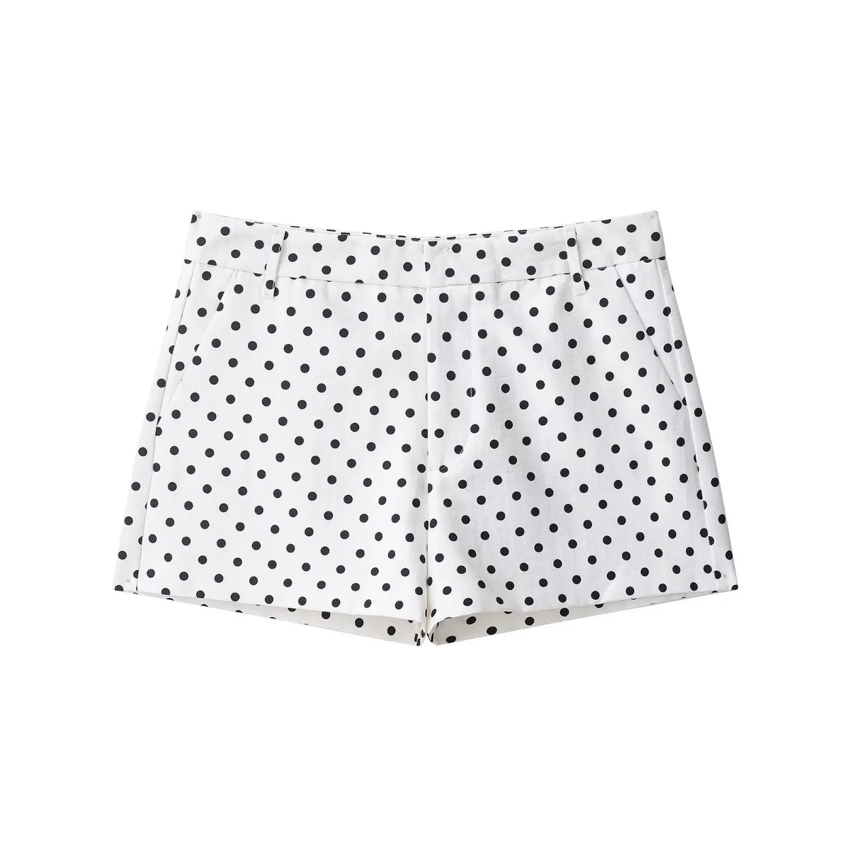 Polka Dot Zip Jacket